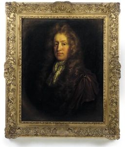 Portrait Of Lt. Gen. James Barry, 4th Earl Of Barrymore, In A Brown Cloak And A Lace Jabot