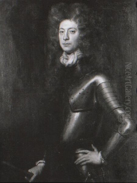 Portrait Of Sir Sidney Backwith In Armour - view 1