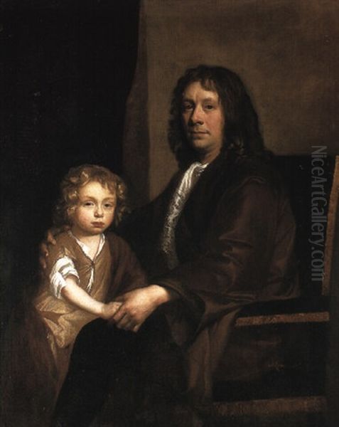 Portrait Of Thomas Rowe And His Son - view 1
