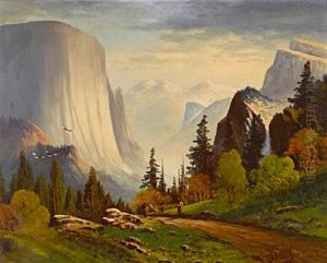 Yosemite Valley by Joseph Henry Riley