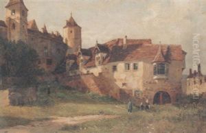 An Old German Stronghold by Alexander Wallace Rimington
