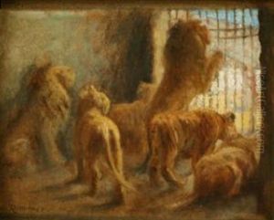 Lions by William Rimmer