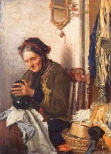 In Inverno, Scena Di Famiglia by Antonio Rinaldi