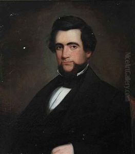 Portrait Of A Man With A Beard Sitting In A Red Chair