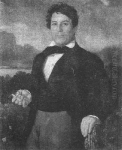 Portrait Of A Louisiana Gentleman Smoking A Cigarette