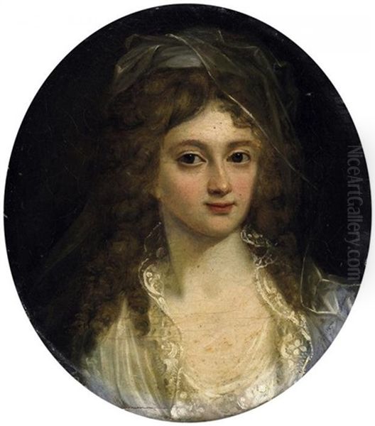 Portrat Der Maria Arnoldina Henriette Apollonia V. Borggreve, Frau Clemens-august Ii V. Detten - view 1