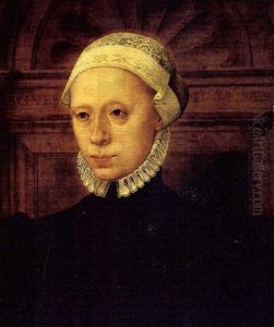 Portrait De Femme by Hermann Tom Ring