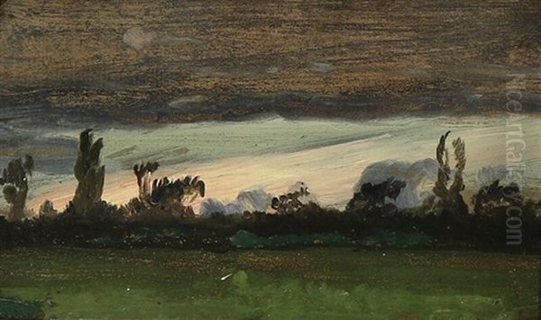 Evening Landscape Near Naestved - view 1