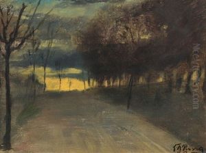 Landevej Ved Mogenstrup by Laurits Andersen Ring