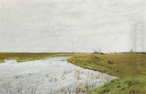 The Mouth Of The Susa (stream) At Karrebaeksminde The Mouth Of The Susa (stream) At Karrebaeksminde
