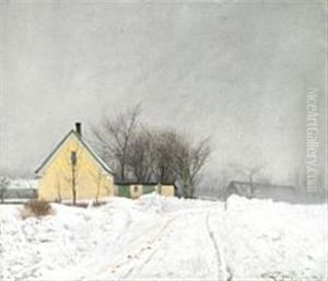 Foggy Winter Day by Laurits Andersen Ring