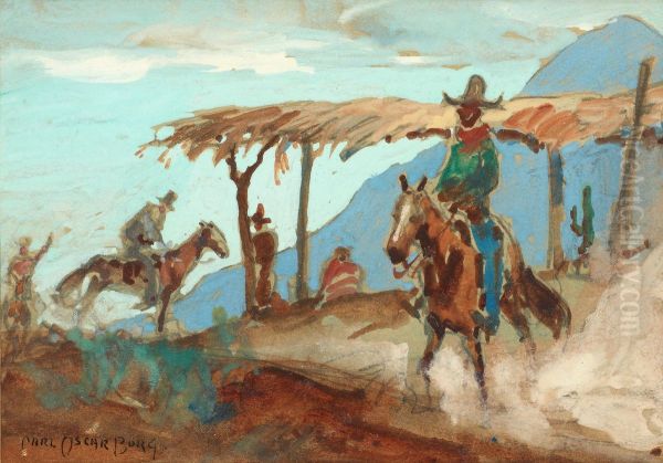 Motifwith Cowboys - view 1