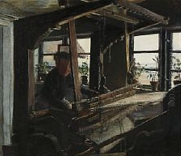 At The Loom In The Corner Of The Room - view 1