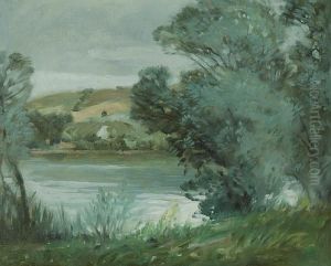 Pond Scene by Carl Oscar Borg
