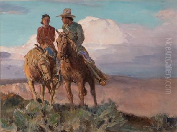 Navajo Courtship - view 1