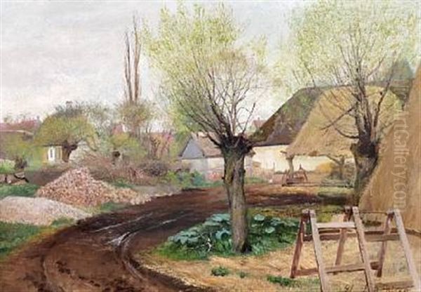 An Old Farm, Early Spring - view 1