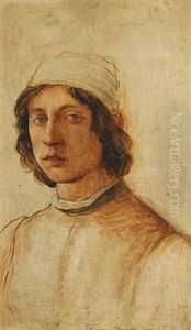 Filippo Lippi Self-portrait (after Filippo Lippi) by Laurits Andersen Ring