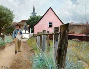 Lodsens Sti. Hornbaek (the Pilots Path In Hornbaek)