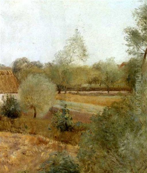 Regnvejr, Udsigt Fra Mit Vindue - view 1
