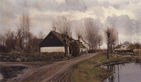 Vej Ved Gadekaeret I Baldersbronde - view 1