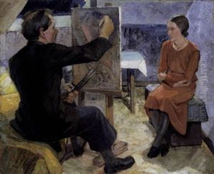 In Het Atelier Van De Kunstenaar