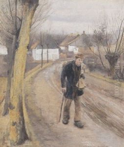 Vej Gennem Landsbyen (ring) by Laurits Andersen Ring