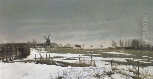 Vinterlandskab Baldersbr+nde - view 1