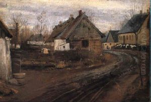 Vej I Landsbyen Ring by Laurits Andersen Ring