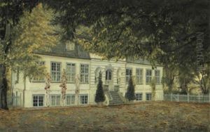 Villaen Carlsminde I Sollerod by Laurits Andersen Ring