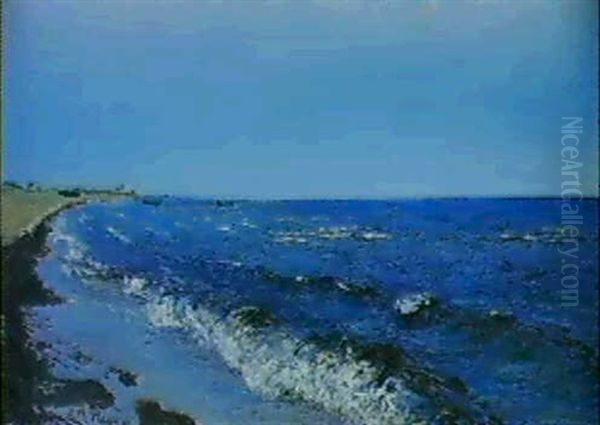 Greve Strand, Palandsvind, Strandbred Til Ventre, Varm, Bla, Diset Luft - view 1