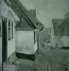 Gade Pa St.jorgensbjerg, Vinter