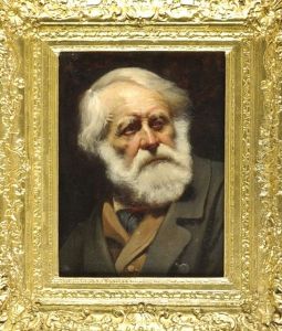 Portrait Eines Bartgen Herren Portrait Eines Bartgen Herren