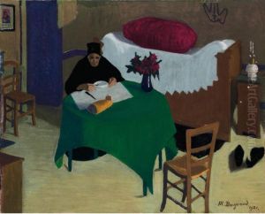 Le Repas Solitaire, 1921
The Solitary Meal, 1921 by Marius Borgeaud