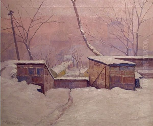Winter, Rocky Ridge - view 1