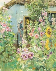In The Flower Garden by Paul Rink