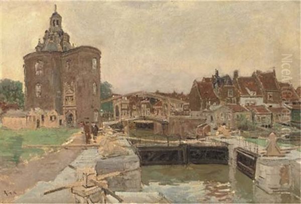 Het Oude Sluisje - By The Drommedaris, Enkhuizen - view 1