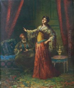 La Chanteuse Du Harem by Frederic Borgella