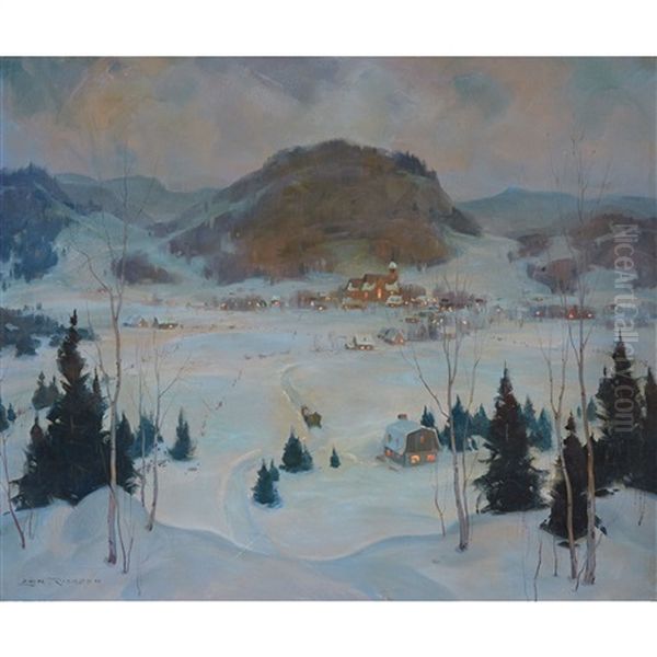 New Year"s Eve, Mt. St. Sauveur - view 1