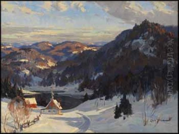 Evening Sun, Near Morin Heights, P. Que - view 1