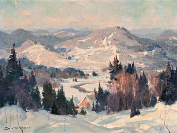 Laurentian View, Winter - view 1