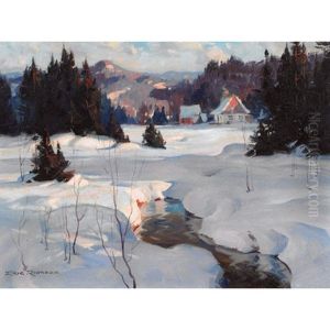 Late Afternoon, Ste. Adele Country by Eric John Benson Riordon