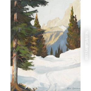 Winter Path by Eric John Benson Riordon