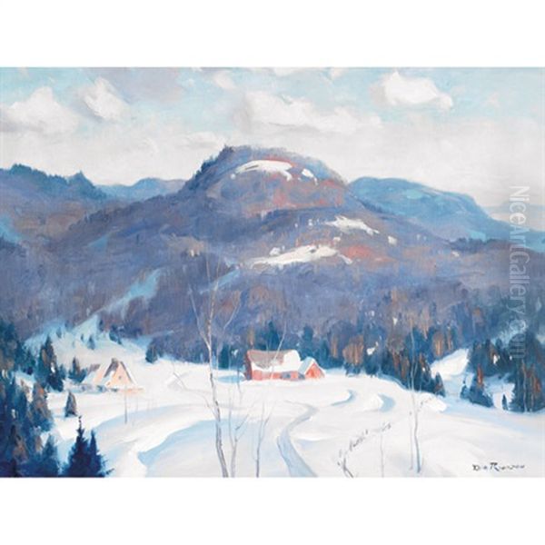 Winter Afternoon, St. Adele Country - view 1