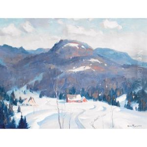 Winter Afternoon, St. Adele Country by Eric John Benson Riordon