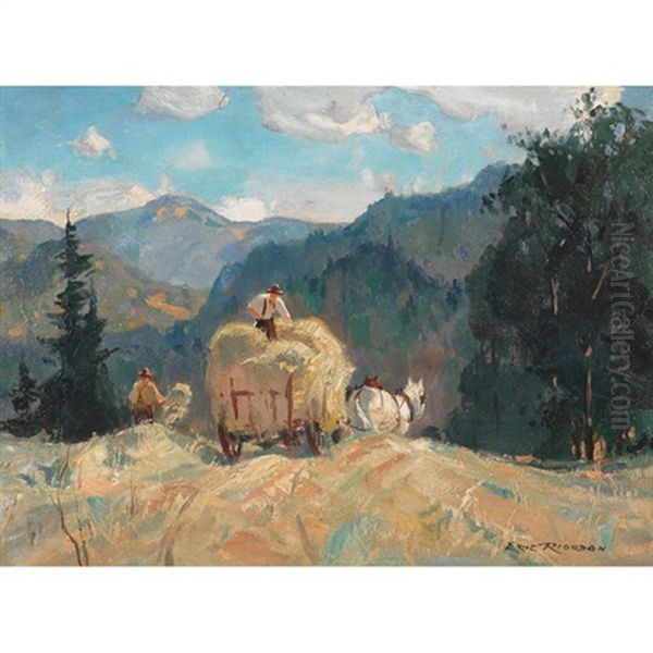 August Day, Val Morin Country - view 1