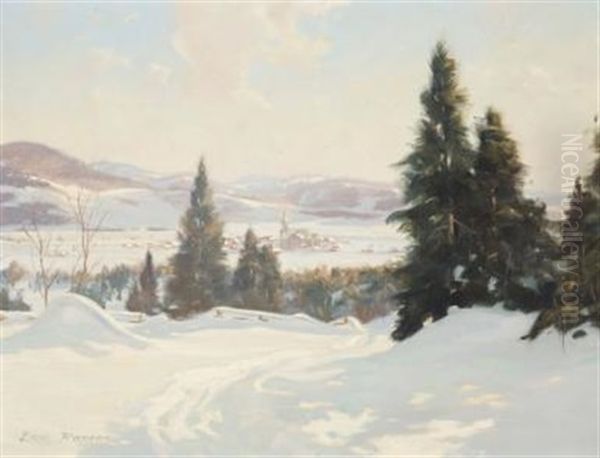Glimpse Of St. Sauveur, Laurentians, Que - view 1