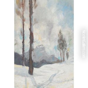 Hiver, Laurentides by Eric John Benson Riordon