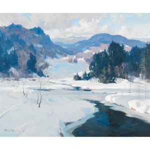 Morning Light, Laurentians by Eric John Benson Riordon