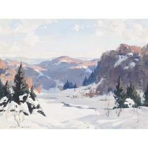 Devils River Valley, Laurentians, P. Que by Eric John Benson Riordon