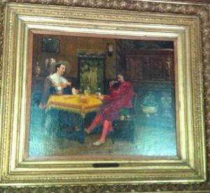 Les Joueurs De Cartes by Ricardo De Los Rios